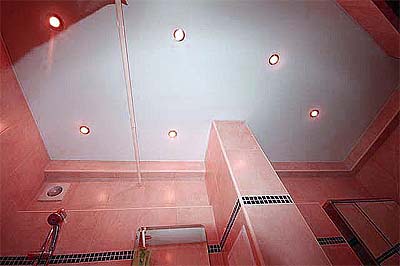  потолок в ванной комнате